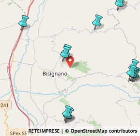 Mappa Via Giovanni Battista Pacichelli, 87043 Bisignano CS, Italia (6.45)