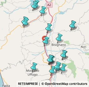 Mappa Torano Castello, 87010 Bisignano CS, Italia (9.7075)