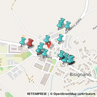 Mappa Via Corrado Alvaro, 87043 Bisignano CS, Italia (0.236)