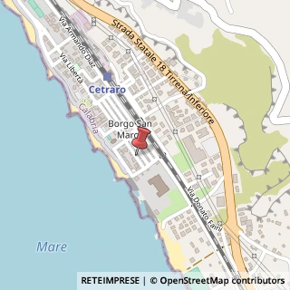 Mappa Corso indipendenza 186, 95122 Cetraro, Cosenza (Calabria)