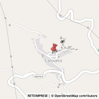 Mappa Via Massimo Stanzione, 58, 87060 Caloveto, Cosenza (Calabria)