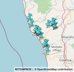 Mappa Contrada, 87022 Cetraro CS, Italia (10.38333)