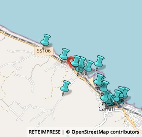 Mappa Loc. Fornara SS 106 Ionica Ang, 87062 Cariati CS, Italia (1.1235)