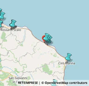 Mappa Loc. Fornara SS 106 Ionica Ang, 87062 Cariati CS, Italia (28.052)