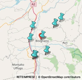 Mappa Corso D'Italia, 87043 Bisignano CS, Italia (6.79455)