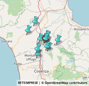 Mappa Via Besidiae, 87043 Bisignano CS, Italia (7.1025)