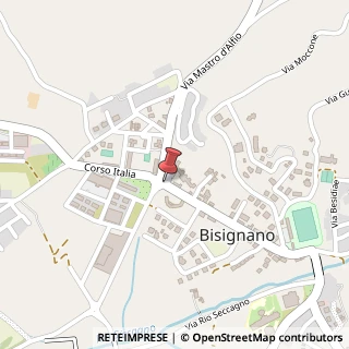 Mappa Corso italia, 87043 Bisignano, Cosenza (Calabria)