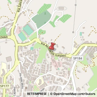 Mappa Via Alcide De Gasperi, n° 70, 87041 Acri, Cosenza (Calabria)