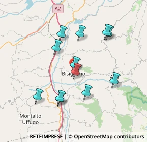 Mappa Contrada Mastro D'Alfio, 87043 Bisignano CS, Italia (7.51)