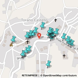 Mappa Corso G. Marconi, 87010 Torano Castello CS, Italia (0.12759)