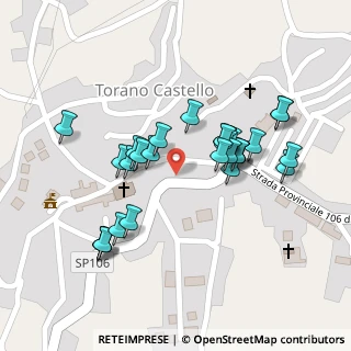 Mappa Corso G. Marconi, 87010 Torano Castello CS, Italia (0.11607)