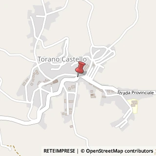 Mappa Piazza Silverio Vilardi, 1, 87010 Torano Castello, Cosenza (Calabria)