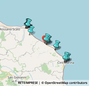 Mappa Via S. Cataldo, 87062 Cariati CS, Italia (13.70941)