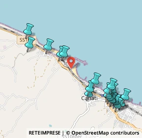 Mappa Via S. Cataldo, 87062 Cariati CS, Italia (1.3635)