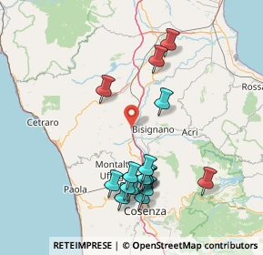 Mappa E45, 87010 Bisignano CS, Italia (17.64)