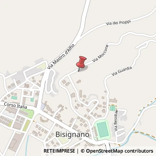 Mappa Via Moccone, 87043 Bisignano, Cosenza (Calabria)