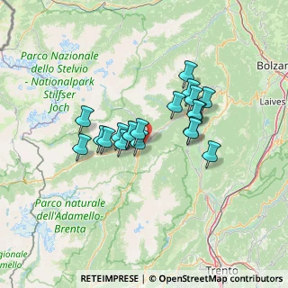 Mappa Via Molini, 38020 Monclassico TN, Italia (10.309)
