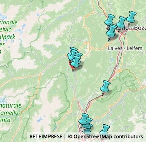 Mappa Via di S. Vigilio, 38010 Tassullo TN, Italia (18.77667)