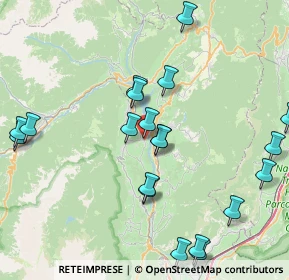 Mappa Via di S. Vigilio, 38010 Tassullo TN, Italia (9.086)