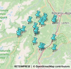 Mappa Via dei Glavasi, 38010 Tassullo TN, Italia (11.91737)