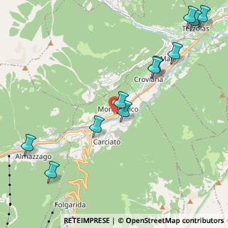Mappa Via Nazionale, 38020 Monclassico TN, Italia (2.57455)