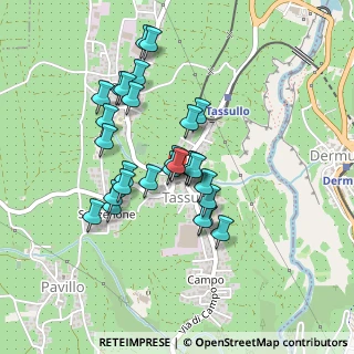 Mappa Via Fratelli Carlo e Giuseppe Pinamonti, 38010 Tassullo TN, Italia (0.375)