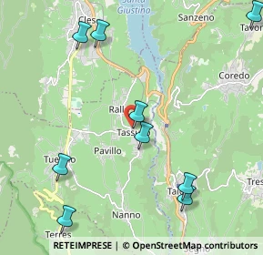 Mappa Via Fratelli Carlo e Giuseppe Pinamonti, 38010 Tassullo TN, Italia (2.87)