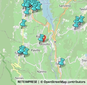 Mappa Via Fratelli Carlo e Giuseppe Pinamonti, 38010 Tassullo TN, Italia (2.766)