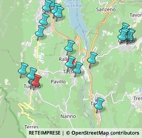 Mappa Via Fratelli Carlo e Giuseppe Pinamonti, 38010 Tassullo TN, Italia (2.3875)