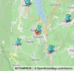 Mappa Via Fratelli Carlo e Giuseppe Pinamonti, 38010 Tassullo TN, Italia (2.89273)