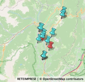 Mappa Via Fratelli Carlo e Giuseppe Pinamonti, 38010 Tassullo TN, Italia (5.22429)