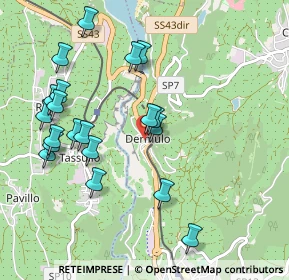 Mappa Str. Romana, 38012 Predaia TN, Italia (1.025)