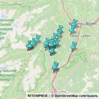 Mappa Via del Borgo, 38012 Predaia TN, Italia (9.842)