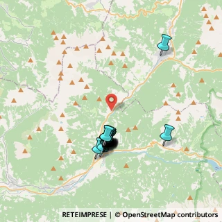 Mappa Località Mezzavalle, 38037 Predazzo TN, Italia (3.2725)