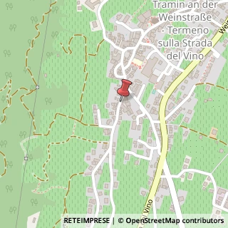 Mappa Via Andreas Hofer,  5, 39040 Termeno sulla Strada del Vino, Bolzano (Trentino-Alto Adige)