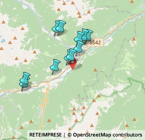 Mappa Via al Molin, 38027 Croviana TN, Italia (2.95636)