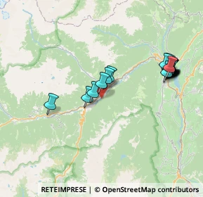 Mappa Via al Molin, 38027 Croviana TN, Italia (7.9075)