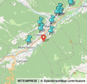 Mappa Via al Molin, 38027 Croviana TN, Italia (2.26091)