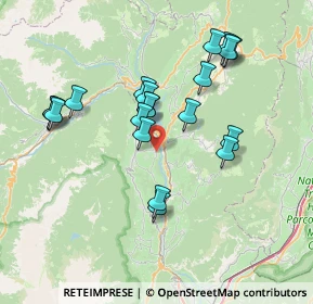 Mappa SP10, 38010 Tassullo TN, Italia (6.881)