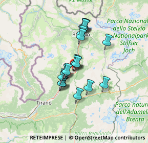 Mappa Via Iº Maggio, 23035 Sondalo SO, Italia (9.79)