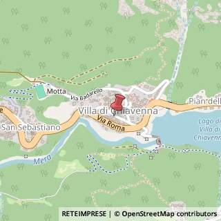 Mappa Via Dante Alighieri, 14, 23029 Villa di Chiavenna, Sondrio (Lombardia)