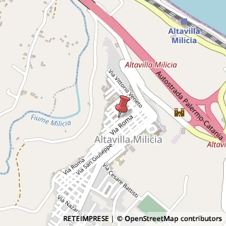 Mappa Via anime sante 24, 90010 Altavilla Milicia, Palermo (Sicilia)