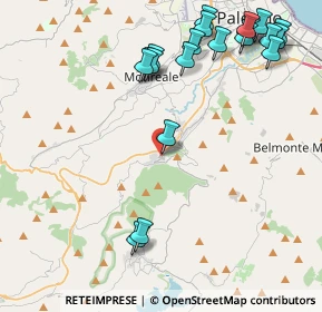 Mappa Via Marianna di Carlo, 90030 Altofonte PA, Italia (5.807)