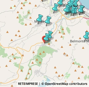 Mappa Via degli astronauti, 90030 Altofonte PA, Italia (6.702)