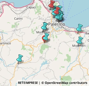 Mappa Via Marianna di Carlo, 90030 Altofonte PA, Italia (9.9355)