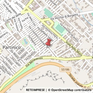Mappa Via Colombo, 130, 90047 Partinico, Palermo (Sicilia)