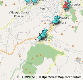 Mappa Via la Barbera, 90030 Altofonte PA, Italia (2.22083)