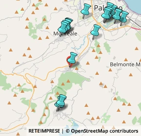 Mappa Via la Barbera, 90030 Altofonte PA, Italia (5.69632)