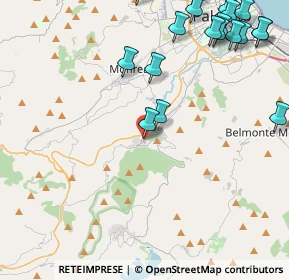 Mappa Via Cavour, 90030 Palermo PA, Italia (6.6605)