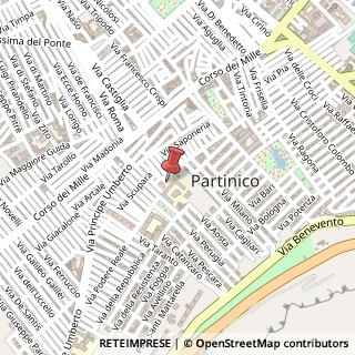Mappa Piazza Poetessa Bonura, 4, 90047 Partinico, Palermo (Sicilia)